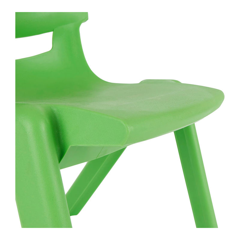 Bieco Kinderstuhl aus Kunststoff in Grün, B/T/H: 36,0 x 34,0 x 51,5 cm - Bild 2
