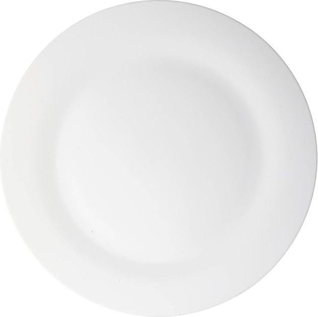 Michelino Essteller aus Porzellan in Weiß, Durchmesser: 27 cm - Bild 1