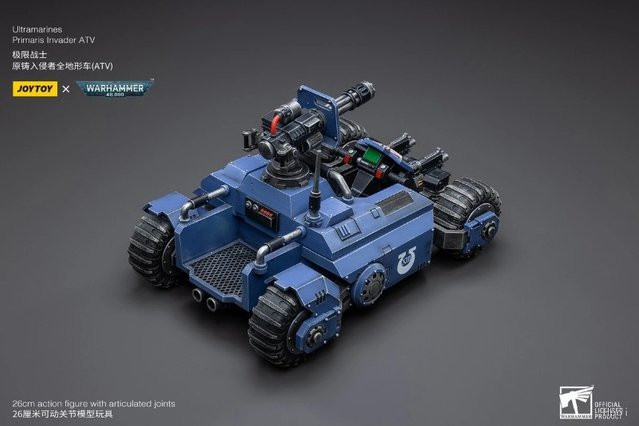 JOYTOY Warhammer 40,000 Ultramarines Primaris Invader All-Terrain Vehicle (ATV), Modellspielzeug, ab 15 Jahren - Bild 1