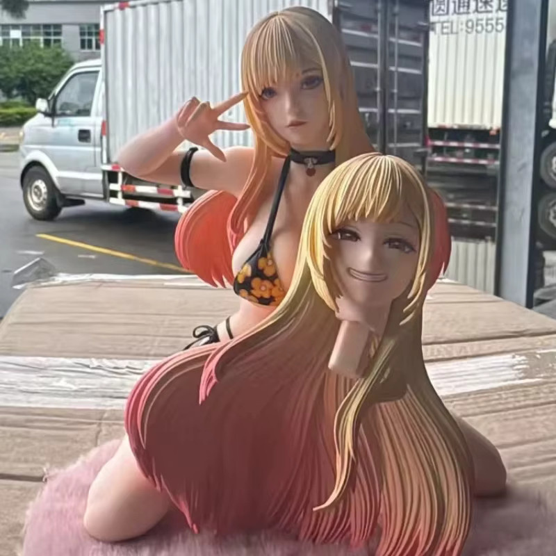 Bandai My Dress Up Darling Marin Kitagawa Bikini-Version, Sammlerfigur, 18cm, ab 14 Jahren - Bild 7