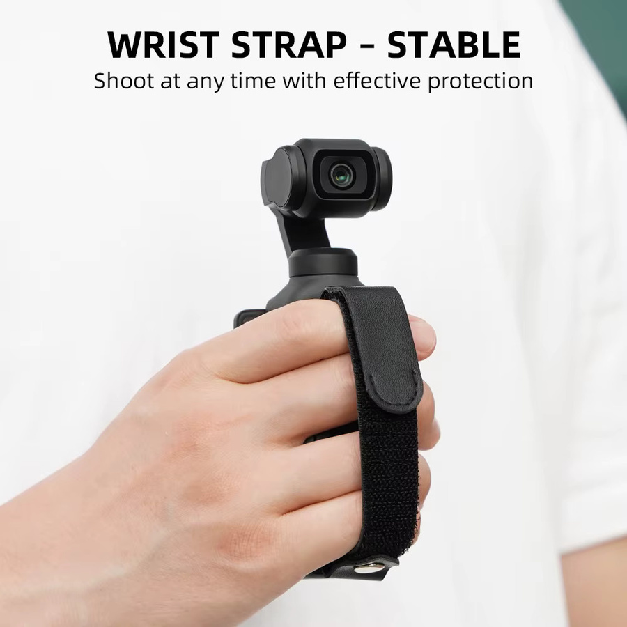 Flymile Handheld-Erweiterungsrahmen für DJI Osmo Pocket 4P, DJI Osmo Pocket 4 und DJI Osmo Pocket 3 mit verstellbarer Handschlaufen-Kaltplatte in Schwarz - Bild 2