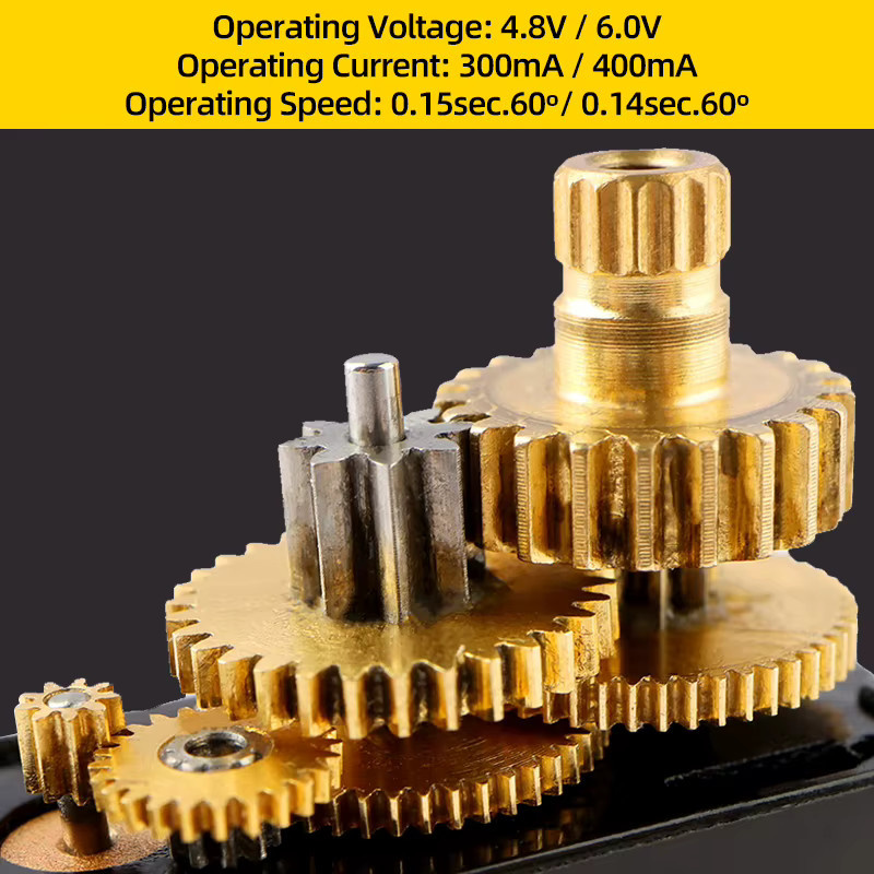 Corona DS238MG Digitalservo, mit Metallgetriebe, für RC-Steuerung - Bild 2