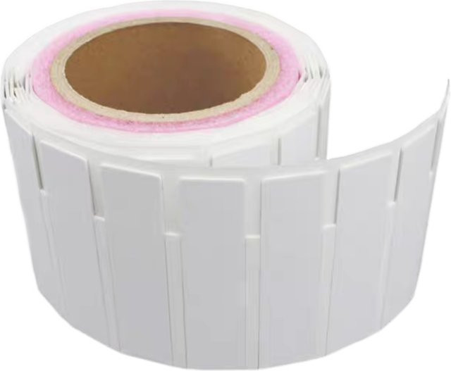 100 Stück UltraFlex UHF RFID Anti-Metall-Tags mit Impinj R6-P Chip, ISO 18000-6C kompatible Aufkleberetiketten in Weiß für raue Umgebungen - Bild 1