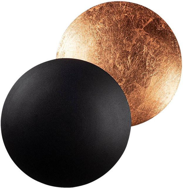 Opviq Wandleuchte Yosma-13639 in Schwarz und Kupfer aus Metall mit LED, B/H/T: 16 x 25 x 16 cm - Bild 1