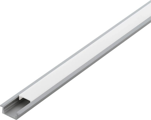 Eglo LED-Einbauprofil Diffuser aus Aluminium in Weiß, Länge: 2000 mm - Bild 1