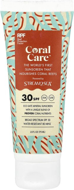 Stream2Sea Coral Care Sunscreen LSF 30, 75 ml, beige - Bild 1