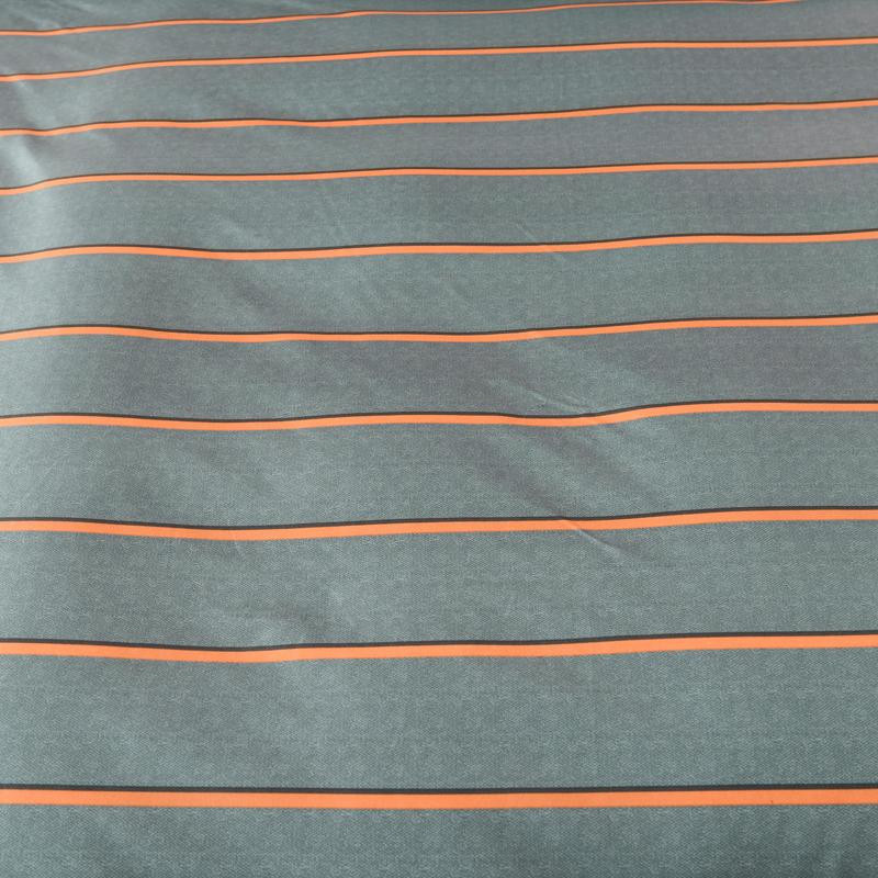 3-teilbiges Bettwäscheset Binchi Outdoor Product mit modernem Grafikdruck in Orange und Grün, bestehend aus 1 Bettbezug und 2 Kissenbezügen, Material Mikrofaser, B/H: 200 x 200 cm - Bild 3