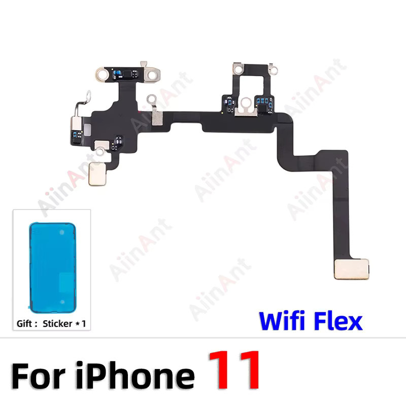 AiinAnt Flexkabel mit wasserdichtem Aufkleber für iPhone 11 12 Pro Max mini inklusive Bluetooth, GPS, Mobilfunkantenne und NFC/WLAN-Modul - Bild 2