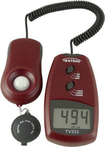 Testboy TV 333 Luxmeter 0 - 100000 lx in Rot - Bild 1