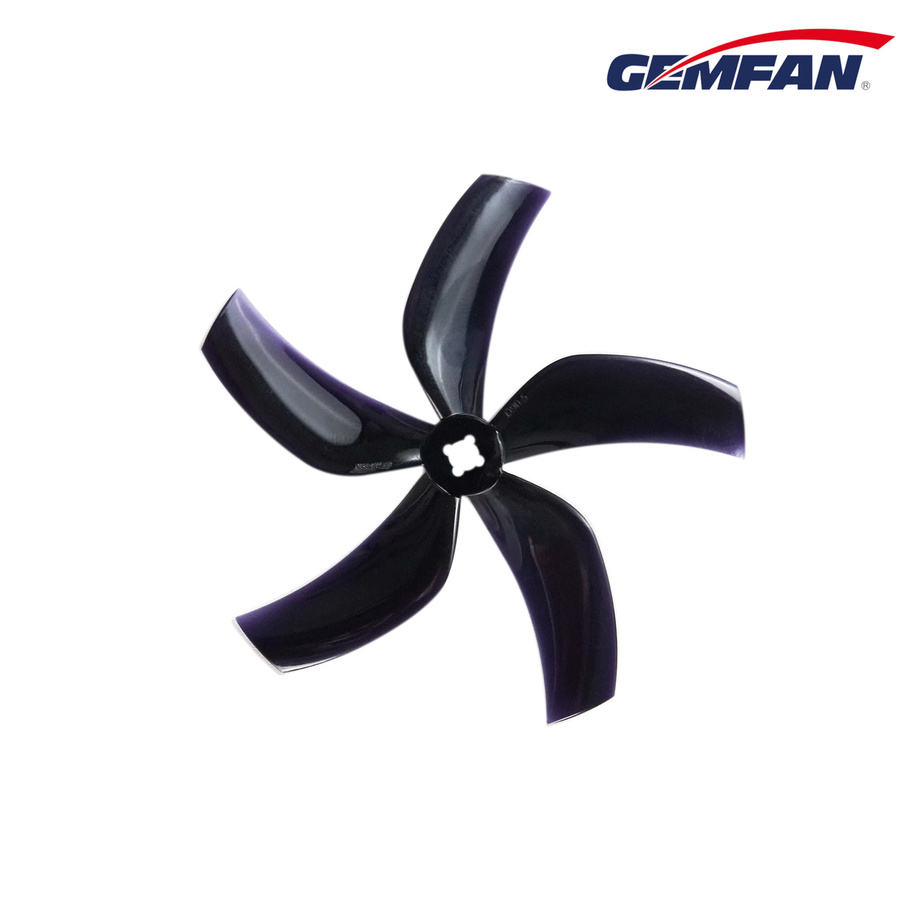 Gemfan FPV Racing Propeller D90 90 mm 5-Blatt in Weiß für 3,5 Zoll Cinewhoop Kanaldrohnen, 2 Paar - Bild 1