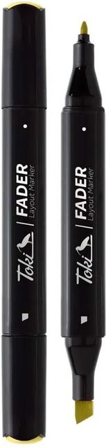 Toki Marker Fader Permanent Marker mit Keilspitze in 66 Farben Anise - Bild 1
