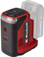 Einhell Akku-Energiestation TC-ES 18/150/1 Li-Solo in Rot/Schwarz mit USB-A und USB-C Anschlüssen - Bild 1