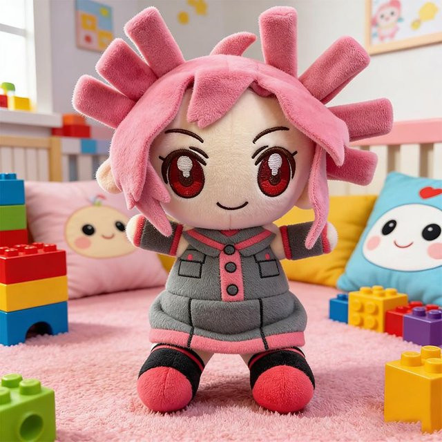 Yiran toy Kasane Teto Plüschtier, Puppe, 25cm, ab 0 Jahren - Bild 1
