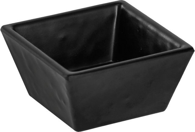 VEGA Mini Schälchen Fiora, 6er Pack, Schwarz, Rechteckig, 40 ml, B: 5,6 cm, T: 5,6 cm, H: 2,8 cm - Bild 1