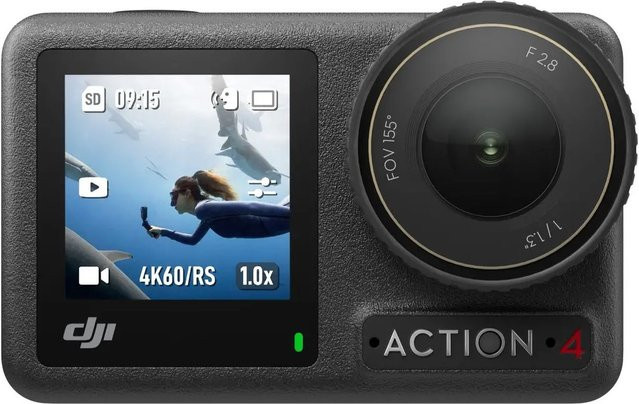DJI Osmo Action 4 Adventure Combo Action-Cam in Schwarz - Bild 2