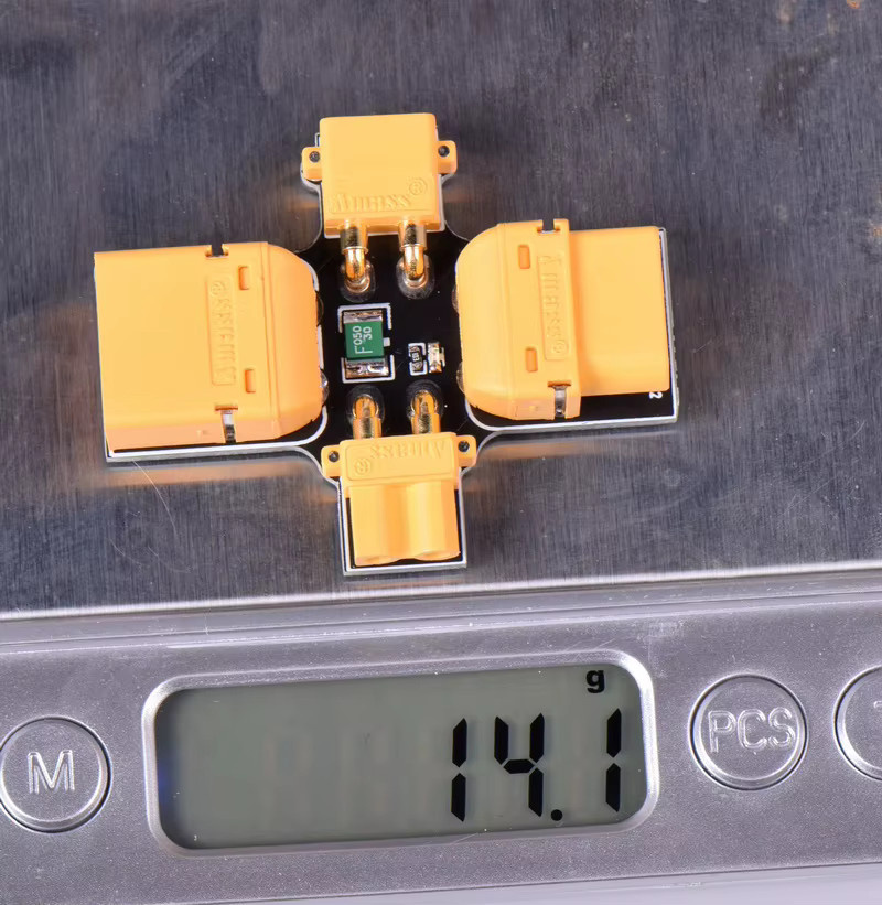 Amasse Rauchstopper XT30 und XT60 Sicherheitsstecker in Orange für RC FPV Drohnen zum Kurzschlussschutz - Bild 2