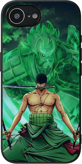 Handyhülle mit Roronoa Zoro One Piece Design für Xiaomi Redmi Note 14 ProPlus in Grün - Bild 1
