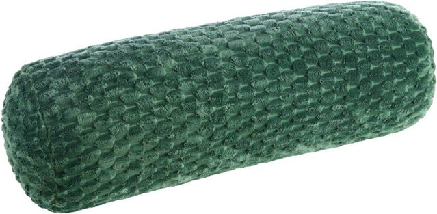 Nackenrolle Wabe von Poco in Dunkelgrün aus Polyester, L/D: 70 x 22 cm - Bild 1