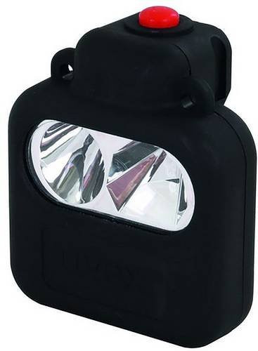 DEHN LED Helmlampe akkubetrieben in Schwarz - Bild 1
