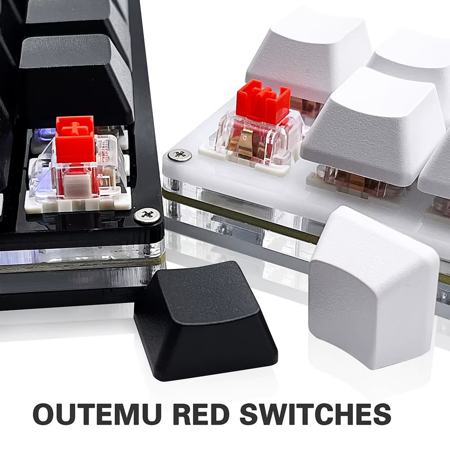 Sayodevice Mini mechanische Gaming-Einhandtastatur mit 12 Tasten, Schwarz, USB-C kabelgebunden, Hot-Swap-fähig und programmierbar - Bild 2