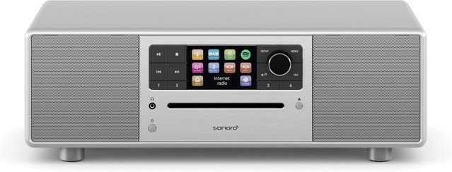 Sonoro Prestige Hifi-System in Silber mit Bluetooth - Bild 1