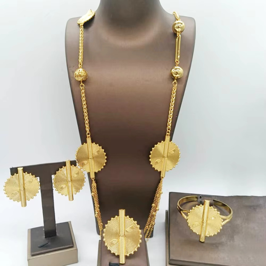 YM Schmuckset, Gold, Damen, Geometrie - Bild 2