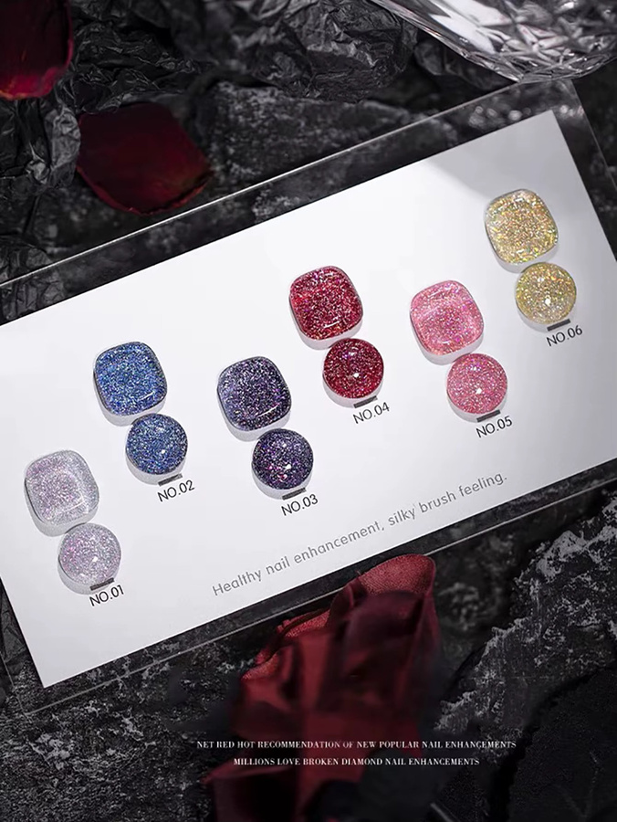 SHAKA Nagellack, Blaue Diamant, Glänzend, Damen - Bild 3