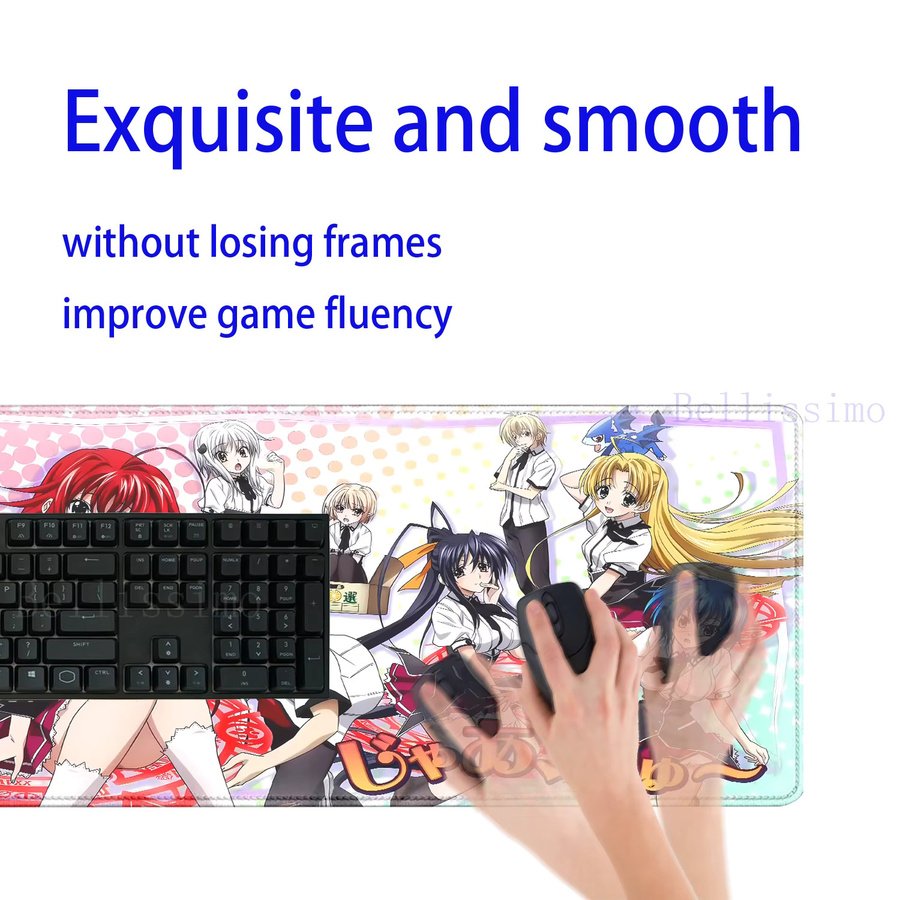 Potdemiel High School DxD Gaming Mauspad in Multicolour für Schreibtisch und Tastatur - Bild 3