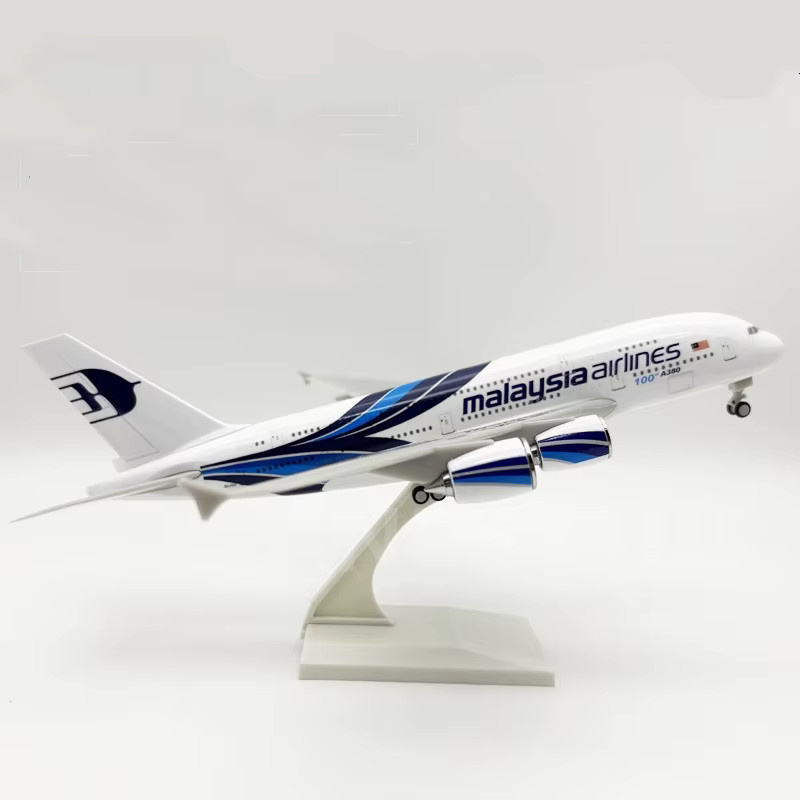 ZOCO A380 Malaysia Airlines Modell Flugzeug, Maßstab 1:240, Harz, ab 14 Jahre - Bild 2
