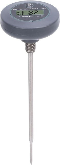 CosyHome Digitales Sofortlesethermometer für Kaffeekannen und Milch zum Aufschäumen, IP65 Wasserdicht, Edelstahl, Grau - Bild 1