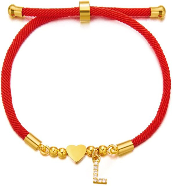 Fashion Maker 2 Armband, Edelstahl, Gold, Herz, Damen Herren - Bild 1