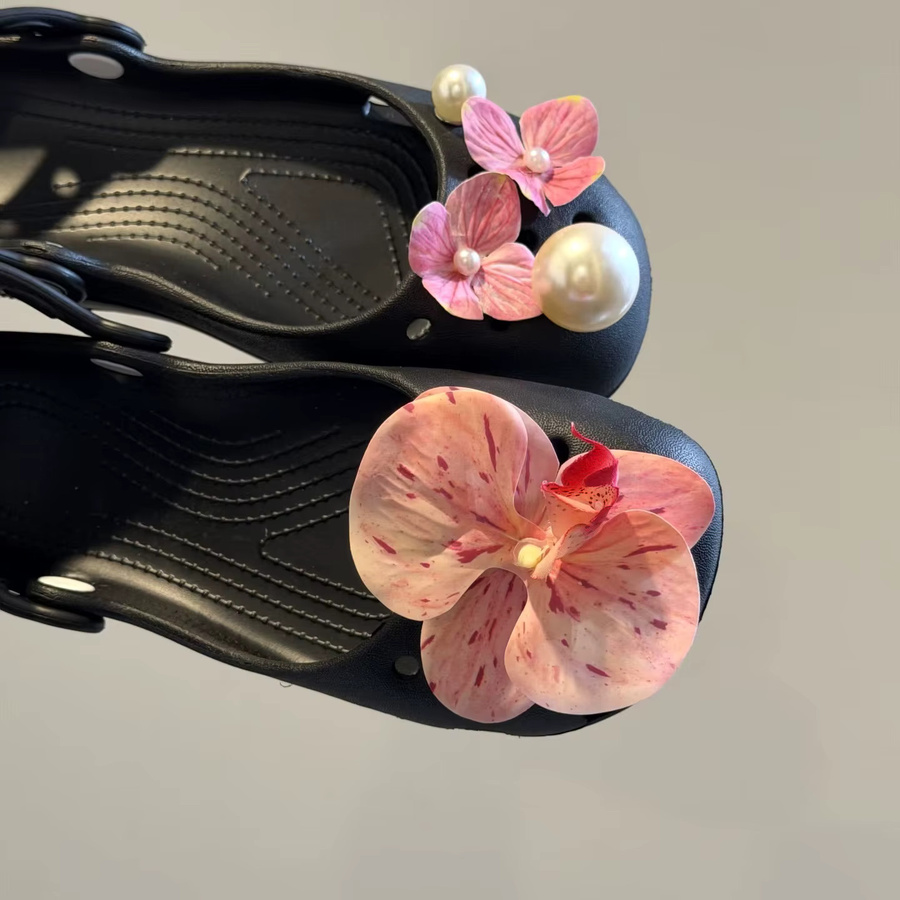 SMATLELF Schuhcharms-Set, Ballettschuh, Blumen, Perlen, Damen - Bild 2