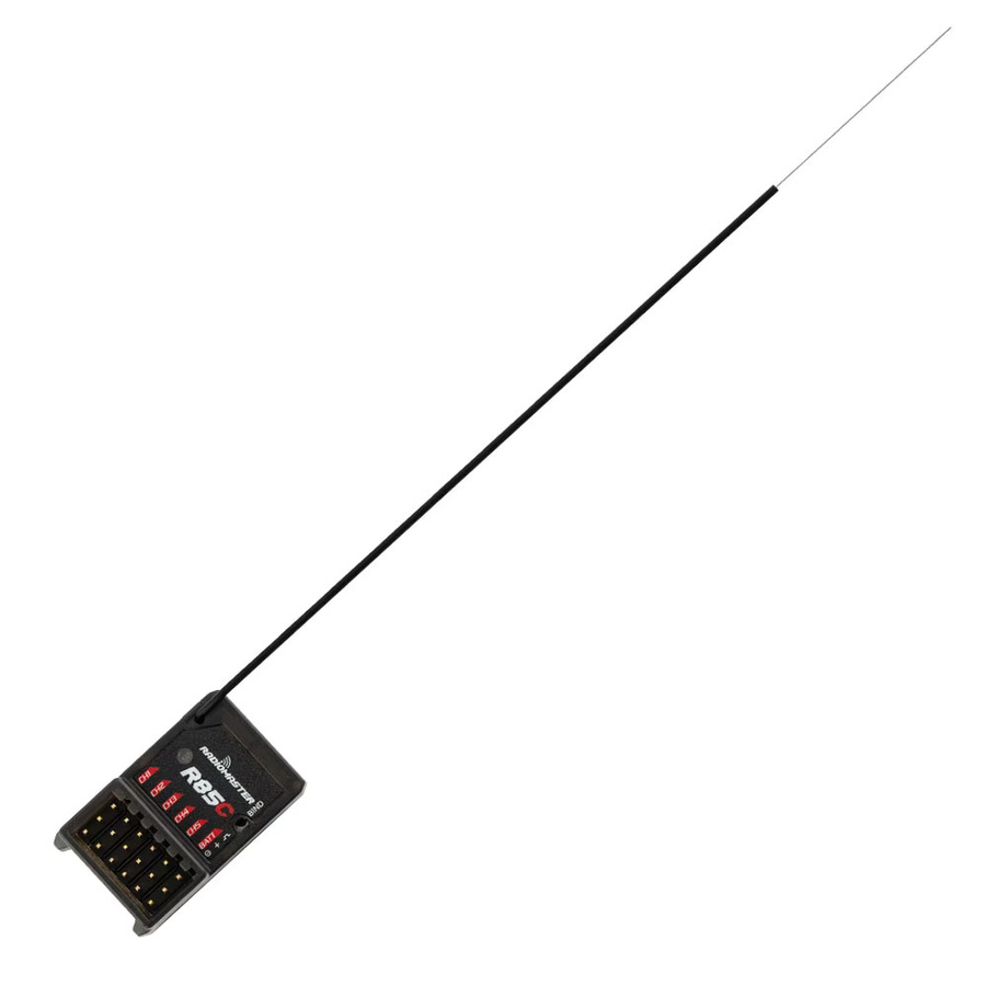 RadioMaster R85C 5ch 2,4 GHz 4in1 Multiprotokoll PWM-Empfänger mit externer Antenne in Schwarz - Bild 3