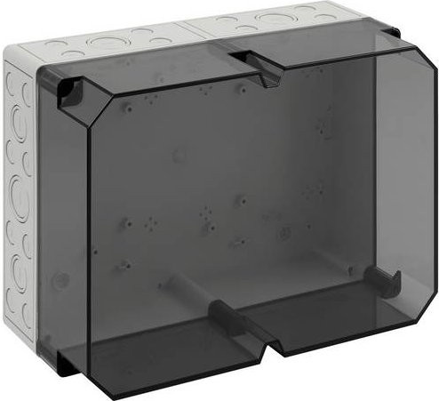 Spelsberg Universal-Gehäuse TK PS 3625-16-tm aus Kunststoff in Grau, B/T/H: 36,25 x 25,4 x 16,5 cm - Bild 1