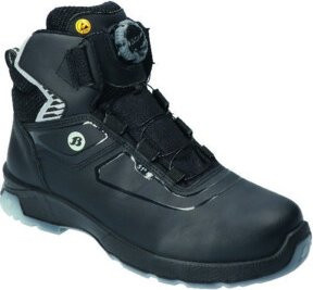 Bata Schnürstiefel SUMM FIVE BOA S3 aus Vollnarbenleder in Schwarz, Größe 46 - Bild 1