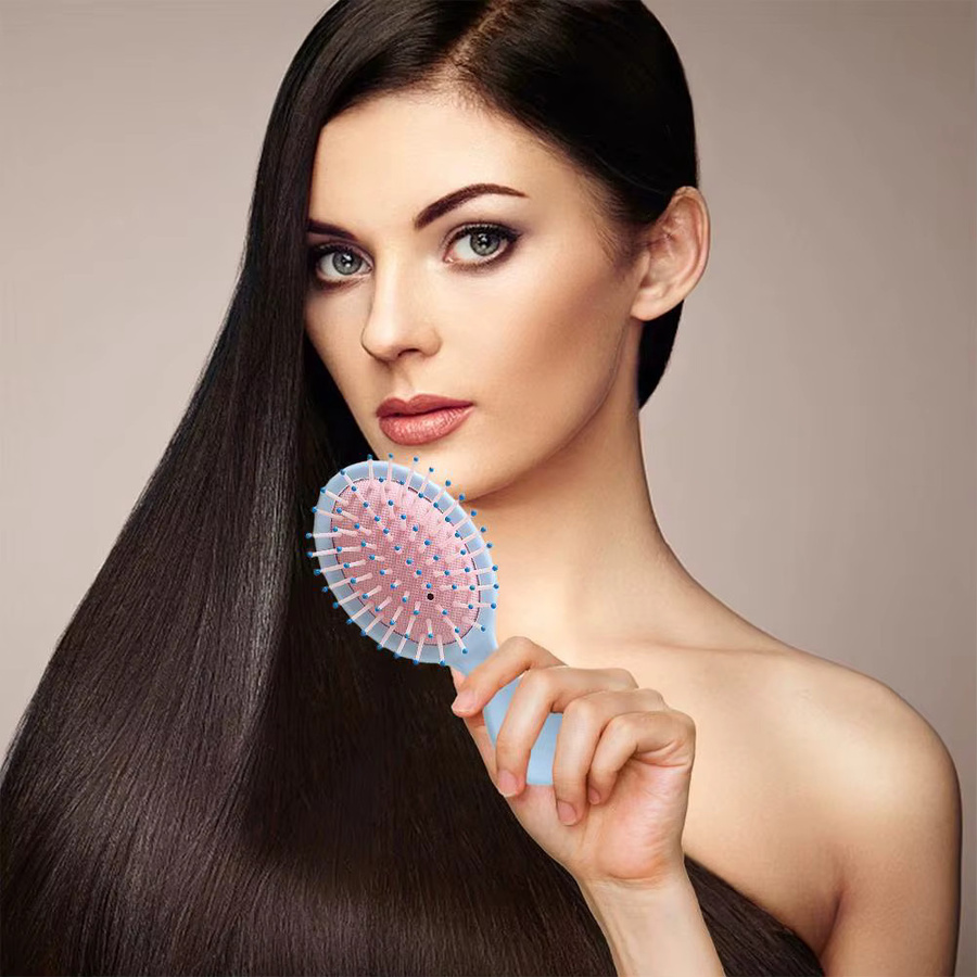 Mini-Haarbürste für Damen und Mädchen, Reise-Entwirrbürste - Bild 3