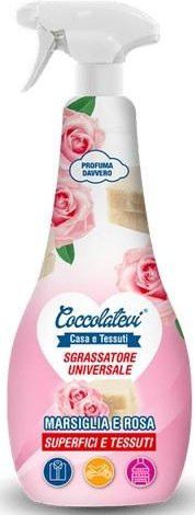 Coccolatevi Entfetter-Spray für Kochfelder und Dunstabzugshauben mit Rosenduft, Pink, 750ml - Bild 1