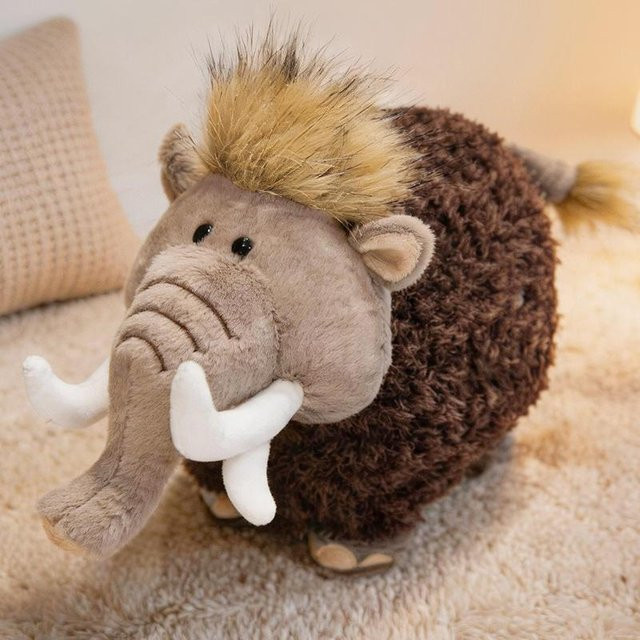 Mammut Mammonteus, brauner Elefant, Plüschtier, braun, ab 0 Jahre - Bild 1