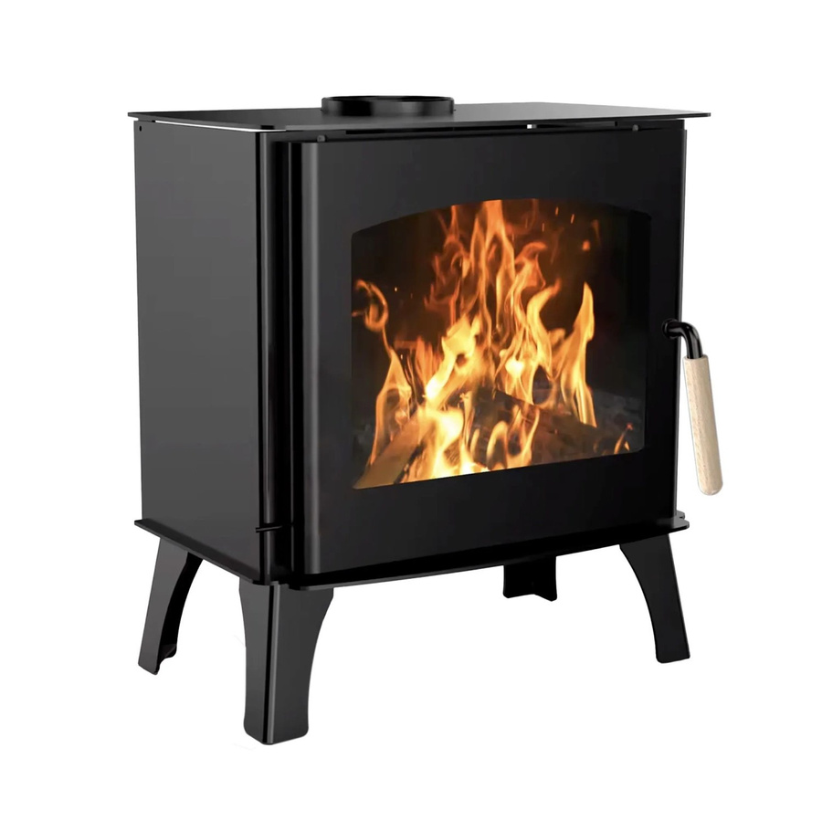 Sannover Holzofen Dita in Schwarz mit 11,8 kW Leistung für Holzscheite bis 52 cm - Bild 2