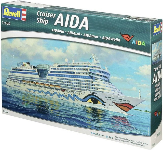 Revell Aida Schiffsmodell Bausatz, 1:400, ab 12 Jahren - Bild 2