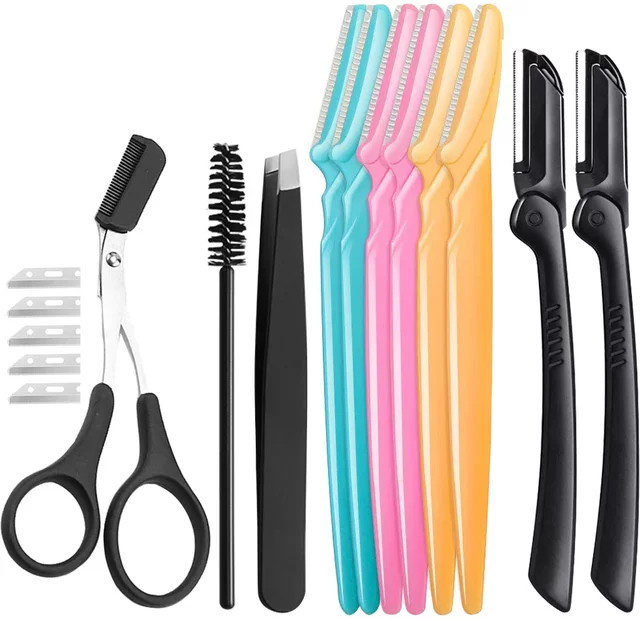 vvocci Augenbrauentrimmer Set, 16-teilig, Unisex, Gesicht - Bild 1