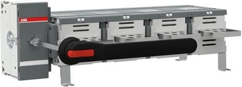 ABB OT2500EM04W4P Lasttrennschalter 1000V Schwarz und Grau - Bild 1