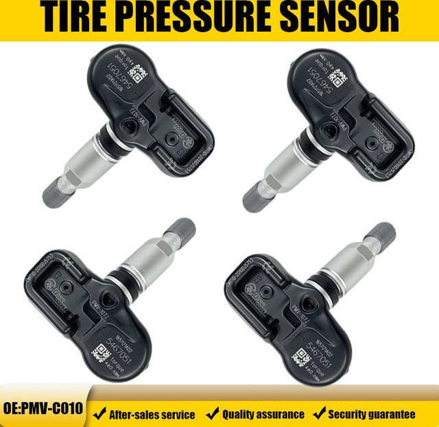 ANWAYTECH 4er Set Reifendrucküberwachungssensor TPMS PMV-C010 in Schwarz für Toyota Yaris Camry Corolla und Lexus NX RX kompatibel mit 4260706020 315 MHz - Bild 1