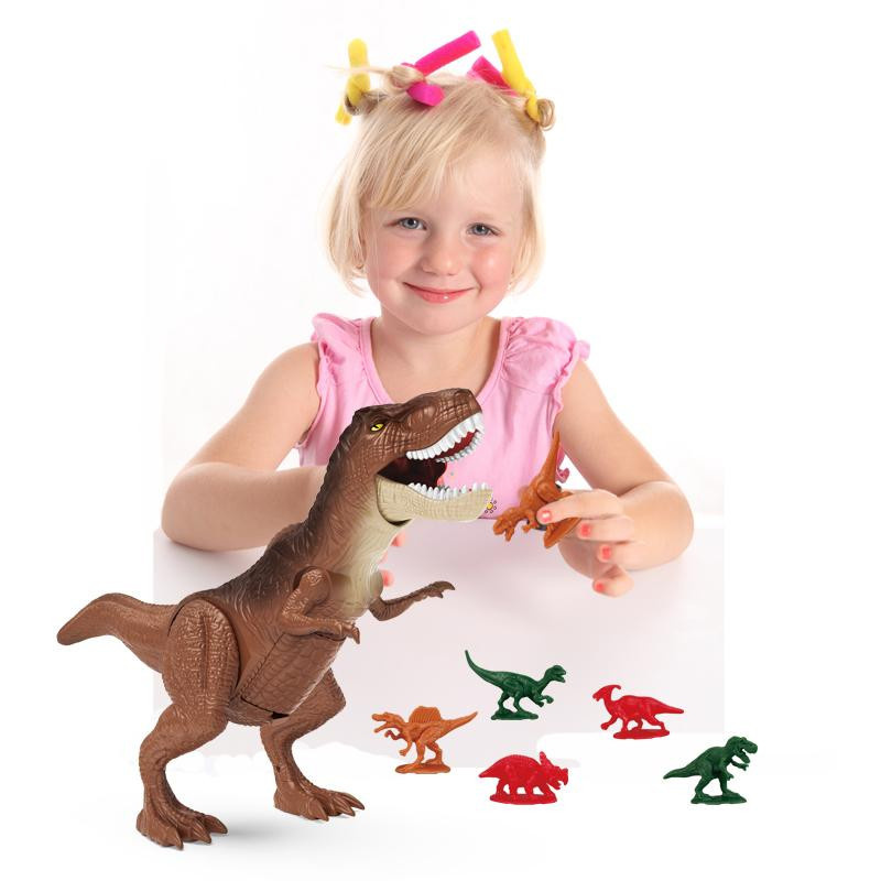 Yiran toy 1 Jurassic World Dinosaurier Tyrannosaurus Rex Actionfigur ab 6-12 Jahren - Bild 2