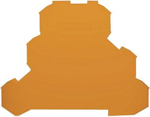 WAGO 2002-2492 Abschluss- und Trennplatte in Orange - Bild 1