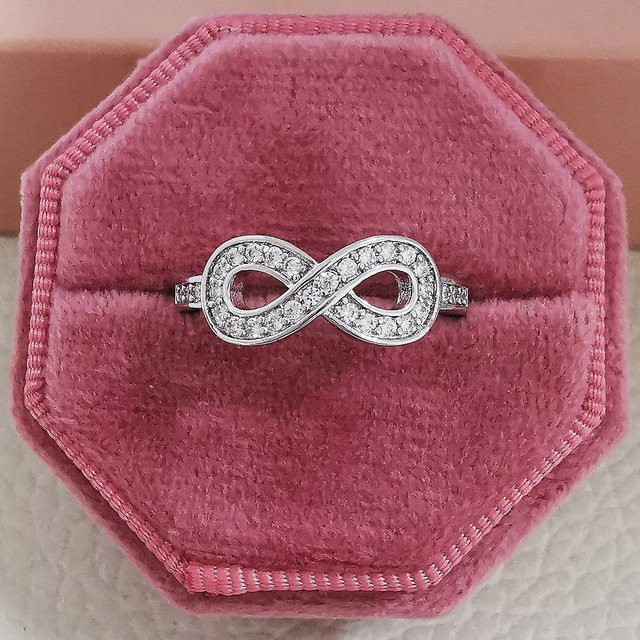 Ring 925 Silber, Zirkonia, Damen - Bild 1