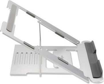Kensington Easy Riser Notebook-Ständer aus Aluminium, silber, höhenverstellbar und neigbar, für bis zu 16 Zoll - Bild 1