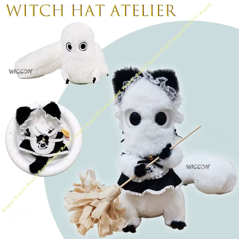 Witch Hat Atelier Fudeworm, Plüschtier, Weiß - Bild 1