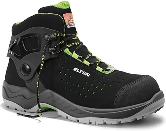 Elten Sicherheitsstiefel Tommaso Green Mid ESD S1P in Größe 47 - Bild 1