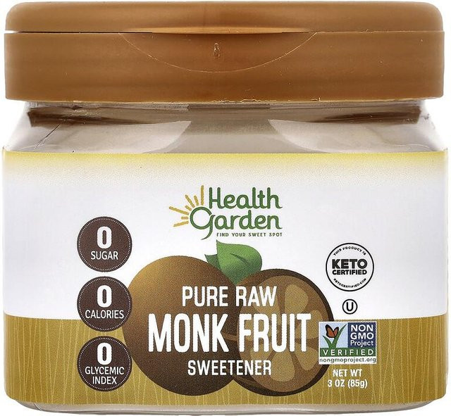 Health Garden Roh-Mönchsfrucht-Süßstoff 85 g - Bild 1
